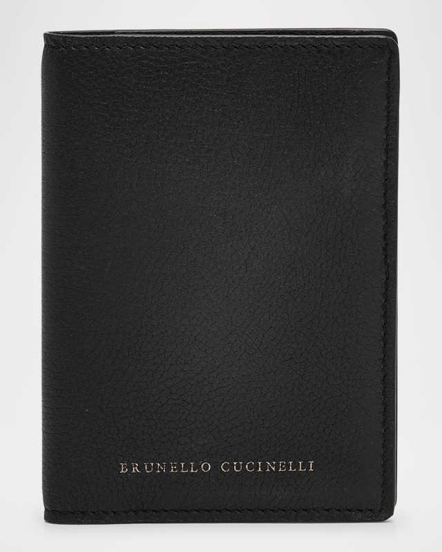 Flap Leather Card Holder